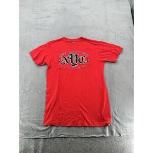 New York City NYC Graphic T-shirt Red